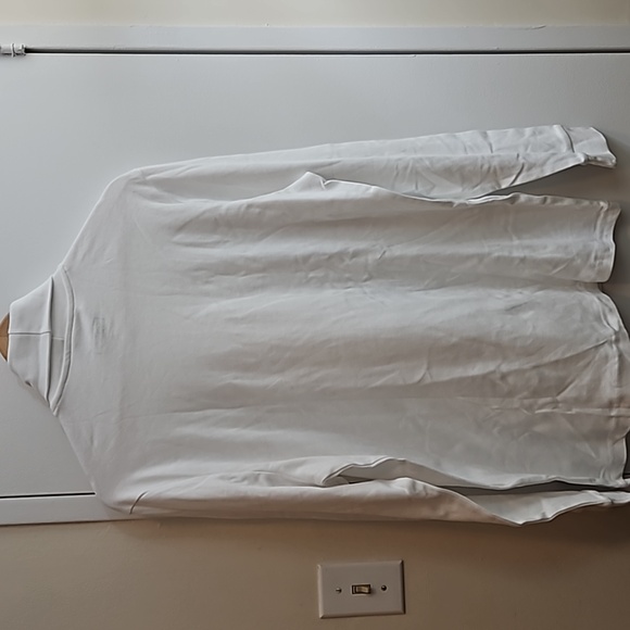 Club Room White Turtleneck Sweater L - Picture 4 of 5